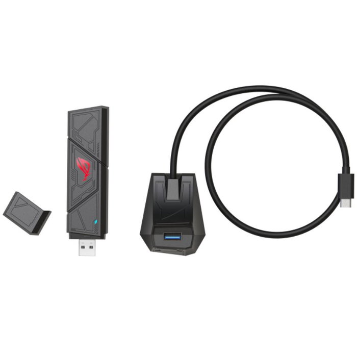 Asus ROG USB-BE92 Adaptador USB Wi-Fi 7 Tribanda BE6500 Asus ROG USB-BE92 Adaptador USB Wi-Fi 7 Tribanda BE6500